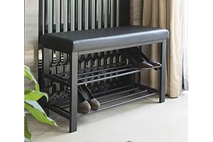 Finnhomy Entryway Garage Bench