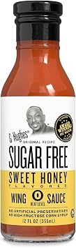 G. Hughes Smokehouse Sugar Free Wing Sauce 12 oz - Sweet Honey