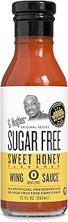 G. Hughes Smokehouse Sugar Free Wing Sauce (12 oz) - Sweet Honey