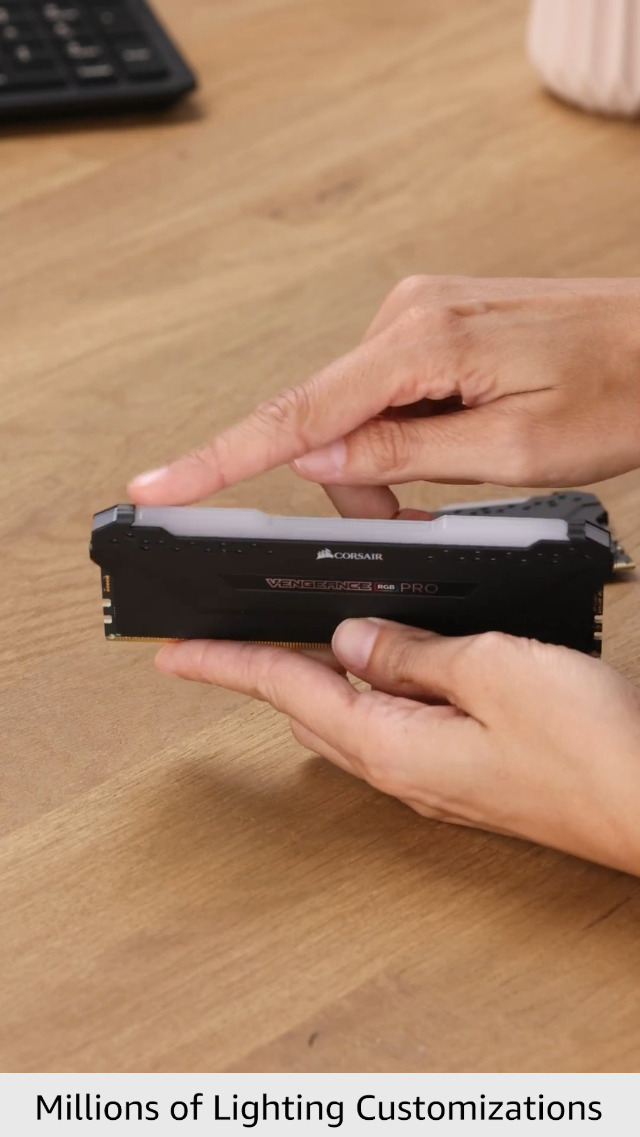 CORSAIR Vengeance RGB PRO 32GB High-Performance DDR4 Memory
