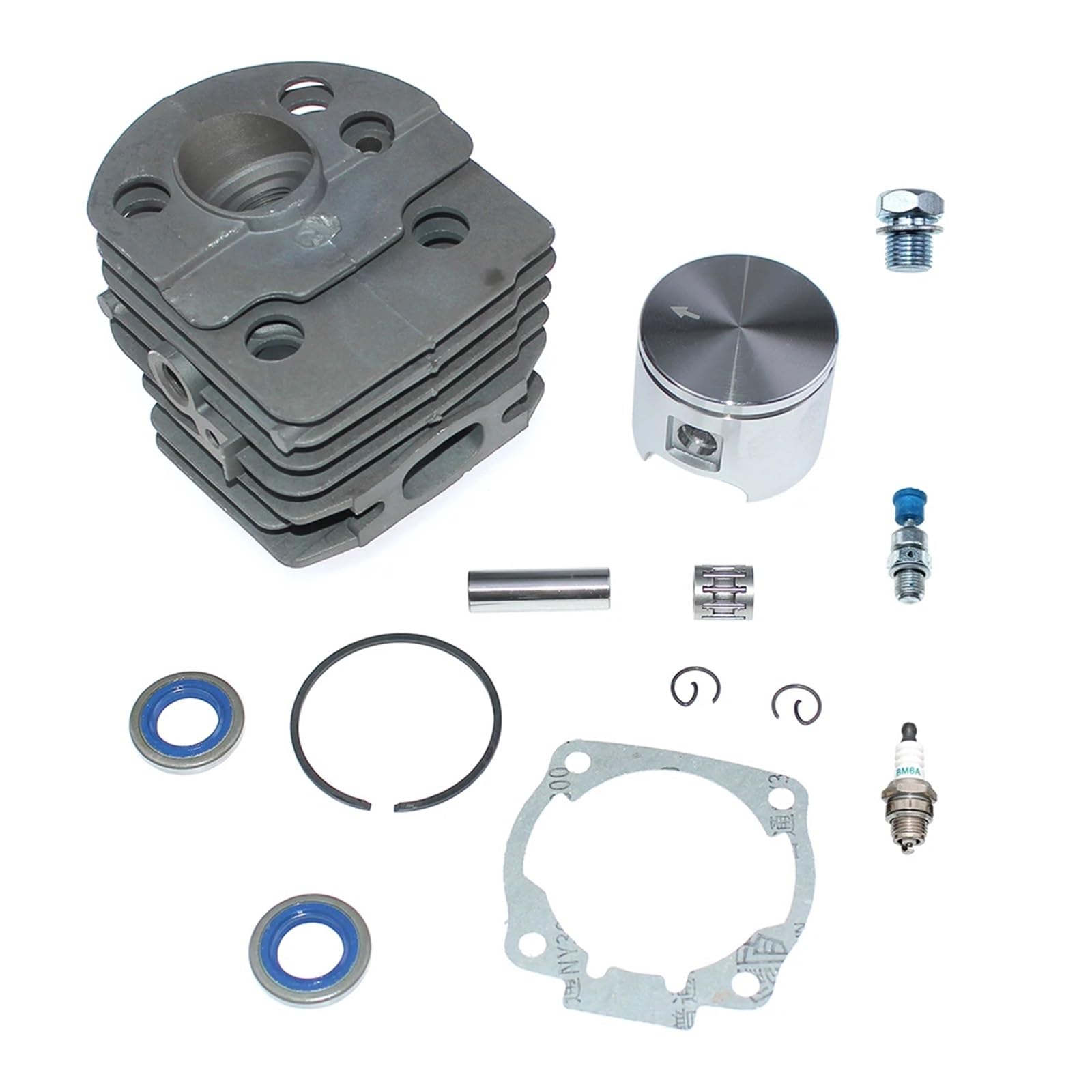 Dingmao Kit de pistón cilíndrico Compatible con motosierra Hus 55 55 Rancher 51 503609104