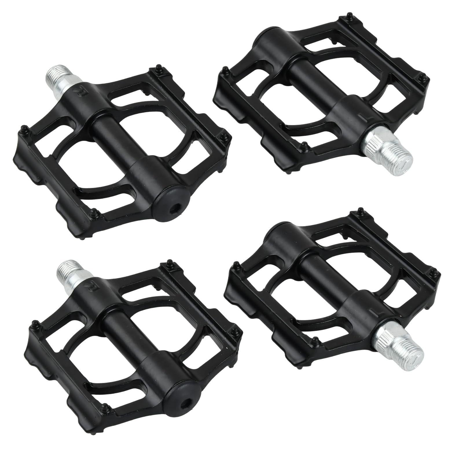 Ziyonix Fahrradpedale Set, 9/16 Zoll Flat Pedale für Mountainbike Und Rennräder, Antirutsch Fahrrad Pedale, Plattformpedale Aus Aluminiumlegierung für 