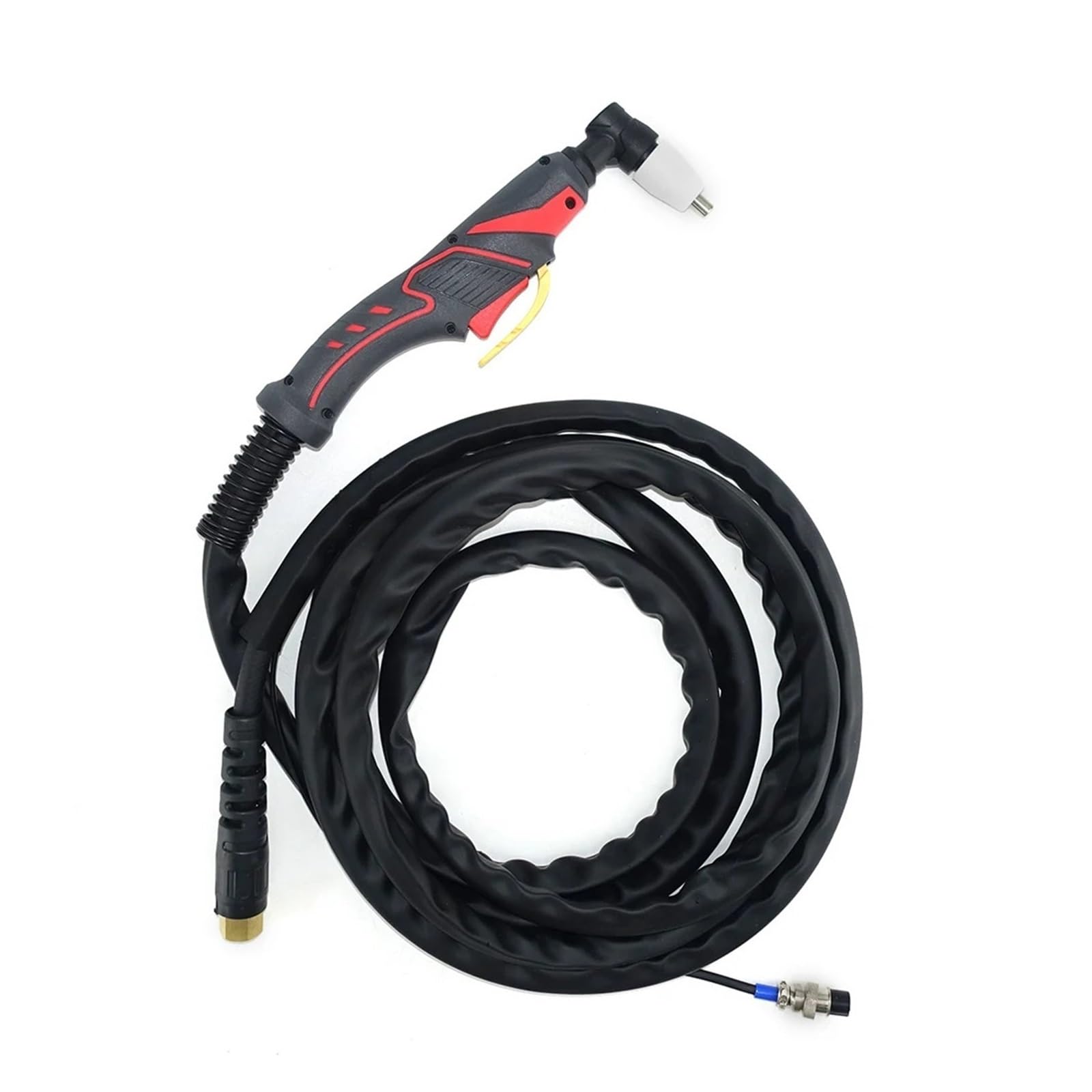 Plasma Cutter, PT-31 Inverter Plasma Cutter Gun 40A Air Cooled PT31 Cutting Torch for Beginners DIY(A. 4m Torch)