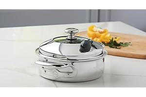 Princess House Vida Sana 5-Ply Stainless Steel Casserole