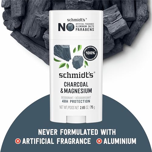 Schmidt'S S6 Aluminum-Free Vegan Deodorant Charcoal & Magnesium thumb #3