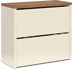 Sapateira Organizadora Basculante Articulada 2 Gavetas Hall De Entrada Quarto MEL (OffWhite/Nature)