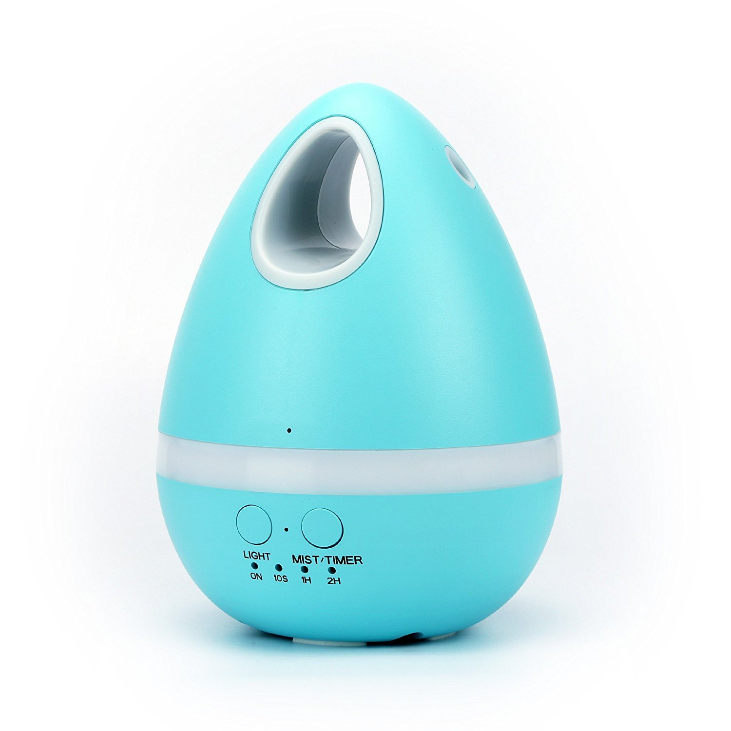AROMEE 200ml Air Humidifier Aroma Essential Oil Diffuser with Automatic Shut-Off, 7 Color Light Changing and Night Light Function for Office Home Baby Bedroom Yoga Spa Patient