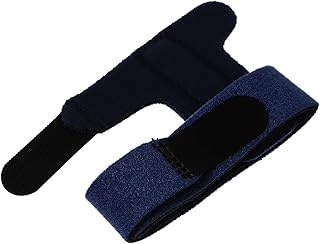 FOMIYES Finger Splint Extension Splint Finger Support Brace Finger Brace Sleeve Hand Splint Finger Support Sleeves for Broken Finger Broken Brace Rigger Orthopedic Aluminum Plate
