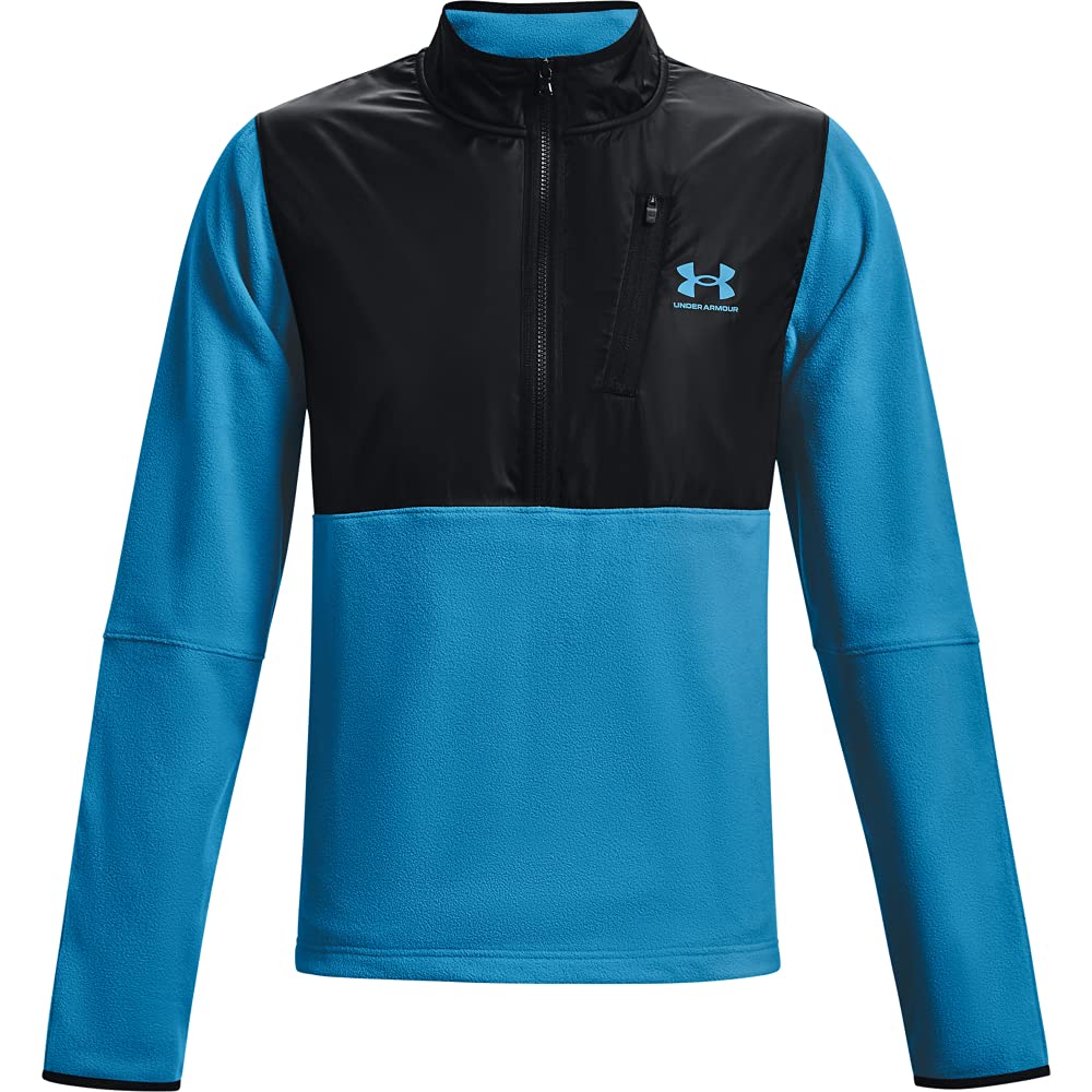 Under Armour Mens ColdGear Infrared Zip T-Shirt