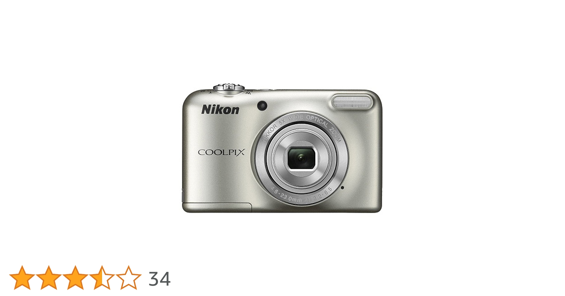 Amazon | COOLPIX L31(SL) シルバー | コンパクト 通販