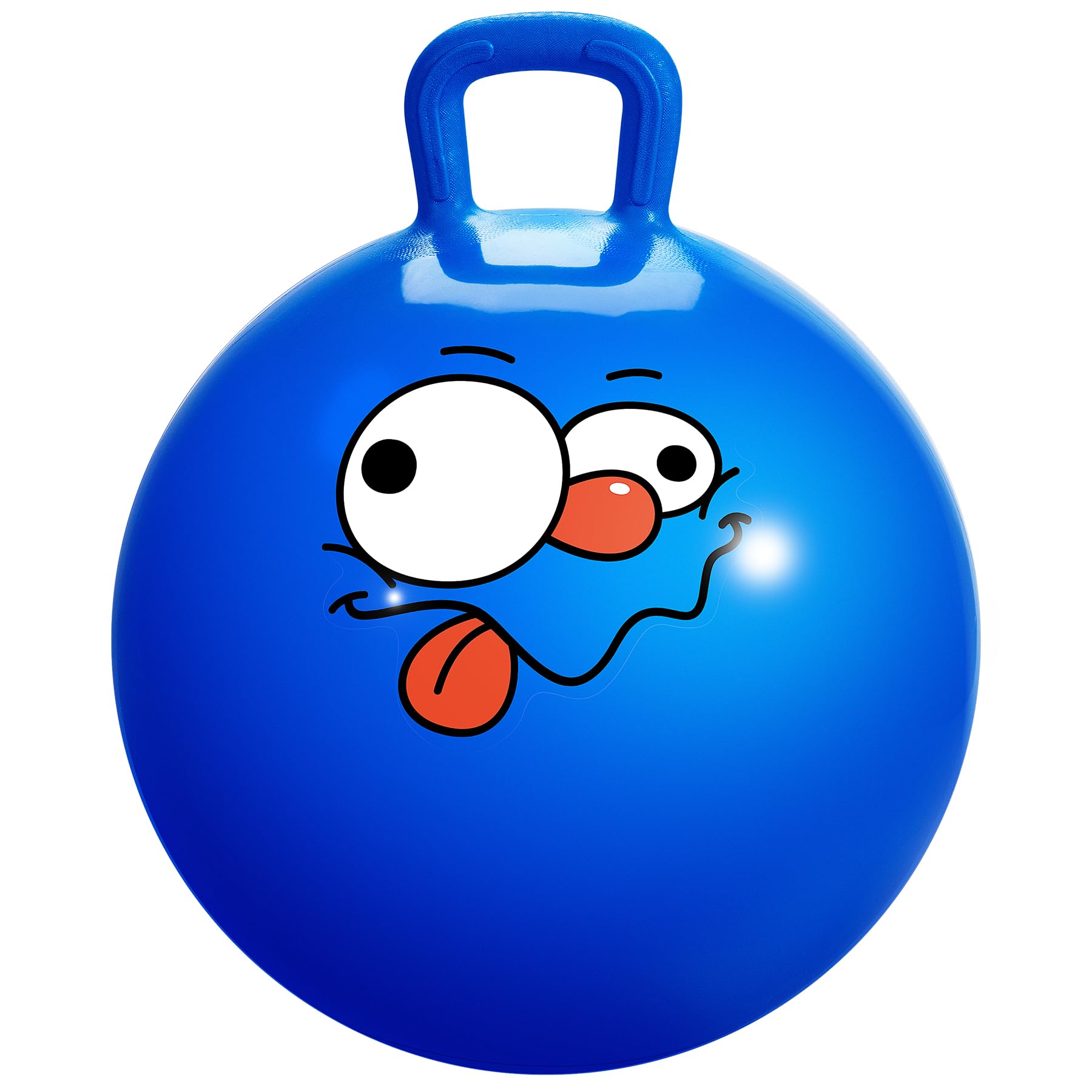 INPODAK Space Hopper for Kids 6 Years Old, 20 Inches Hopping Ball for Age 5 6 7 8 9, Jumping Ball with Handle, Hop Balls Toy for Child Boys Girls Indoor Outdoor Garden Yard Game