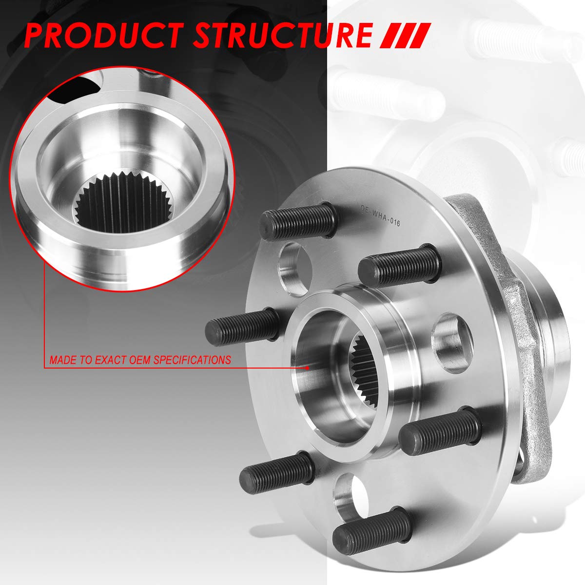 Isuzu Pickup Rear Wheel Bearing Kit (1 Side) 1992-2003 For ISUZU TROOPER 2.3L Di - Foto 9