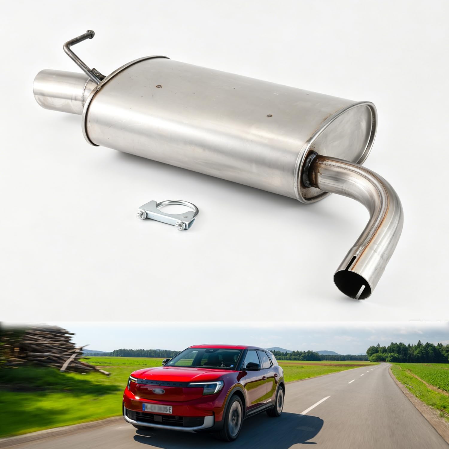 Amazon.com: Ratzdala E37H Left 100% Match OEM,Stainless Steel
