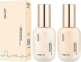 ADMD Foundation, Hydrating Waterproof and Light Long Lasting Foundation, ADMD Light Fog Makeup Holding Liquid Foundation, Light and Long-Lasting Coverage for All Skin Types (Natural+White)