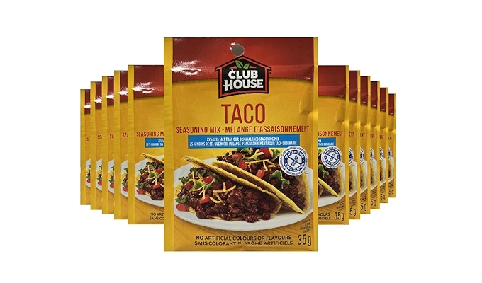 Club House干调料/调味料/腌料混合，塔可，低盐