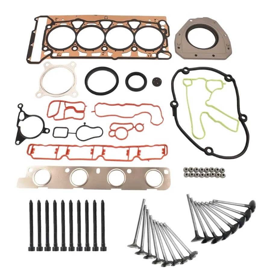 Guarnizione Coperchio Valvola Bilanciere Per A4 Q3 Q5 Tt 2.0 2008-2019+ Cbfa Guarnizione Testa Valvole Bulloni Set 06d109601m