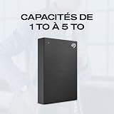 Seagate One Touch 4TB, Password activated hardware encryption, portable external hard drive, PC, Notebook & Mac, USB 3.0, Space Gray (STKZ4000404) - 8