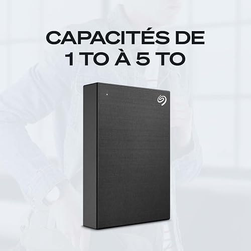 Seagate One Touch 4TB, Password activated hardware encryption, portable external hard drive, PC, Notebook & Mac, USB 3.0, Space Gray (STKZ4000404) - 8