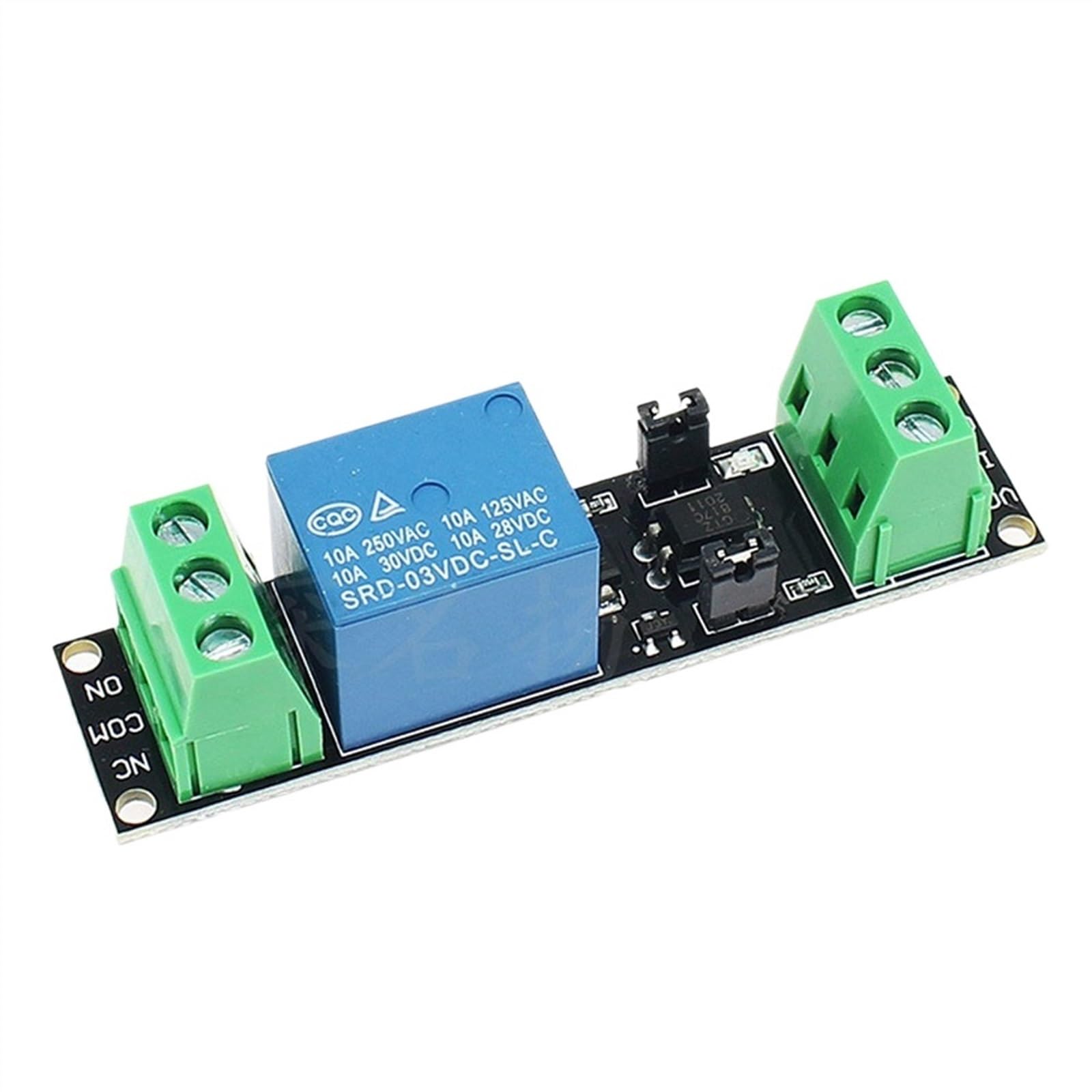 Module de relais à 1 canal, Module de commande d'entraînement isolé 3V, carte d'entraînement de haut niveau, 1 voie avec indicateur lumineux de sortie