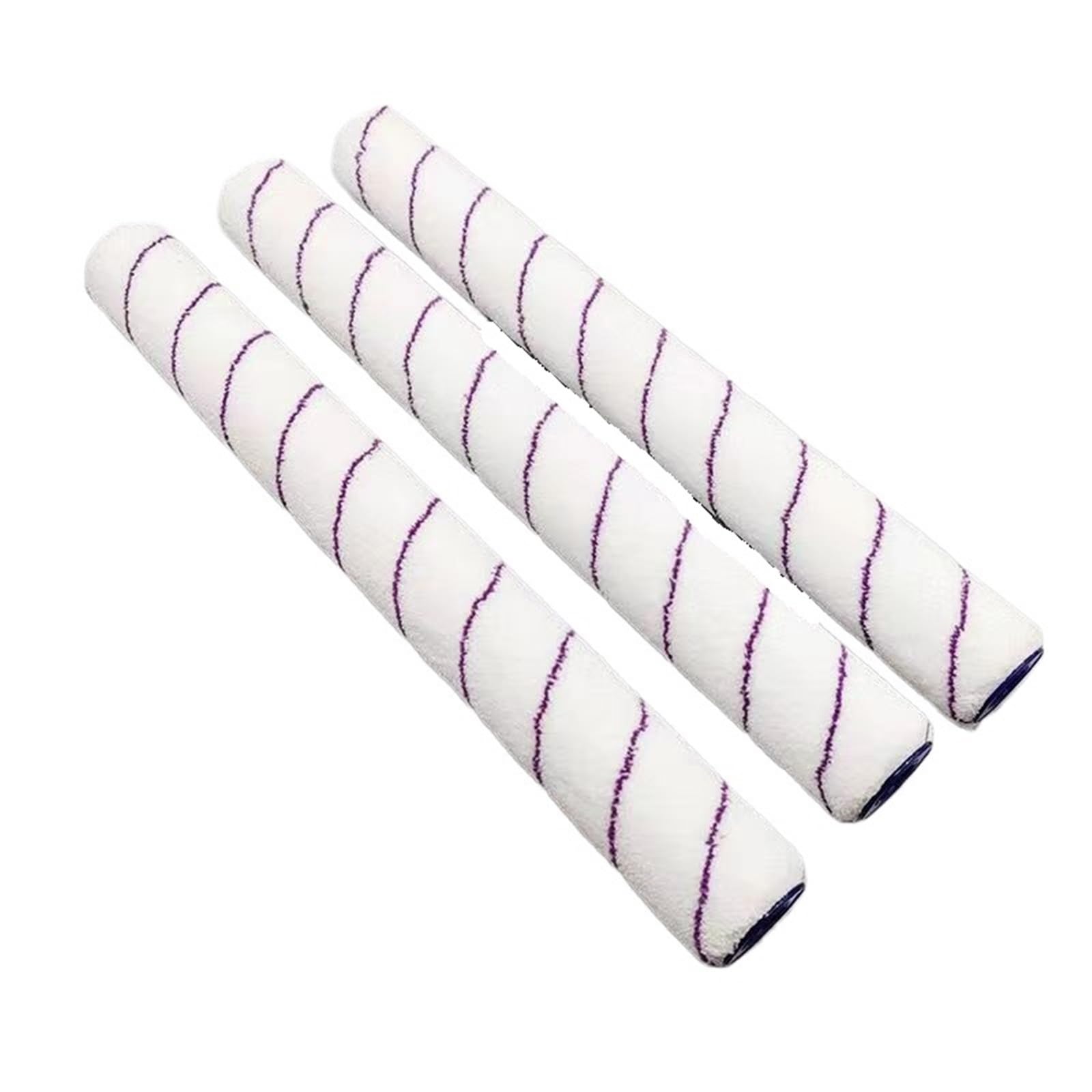 Rouleau Peinture Rouleau à peinture de 18 pouces, brosse courte, moyenne et longue, manche en peluche, outil de peinture for décoration murale, support de poignée de peinture de 6 mm/9 mm(3pcs 6mm rol