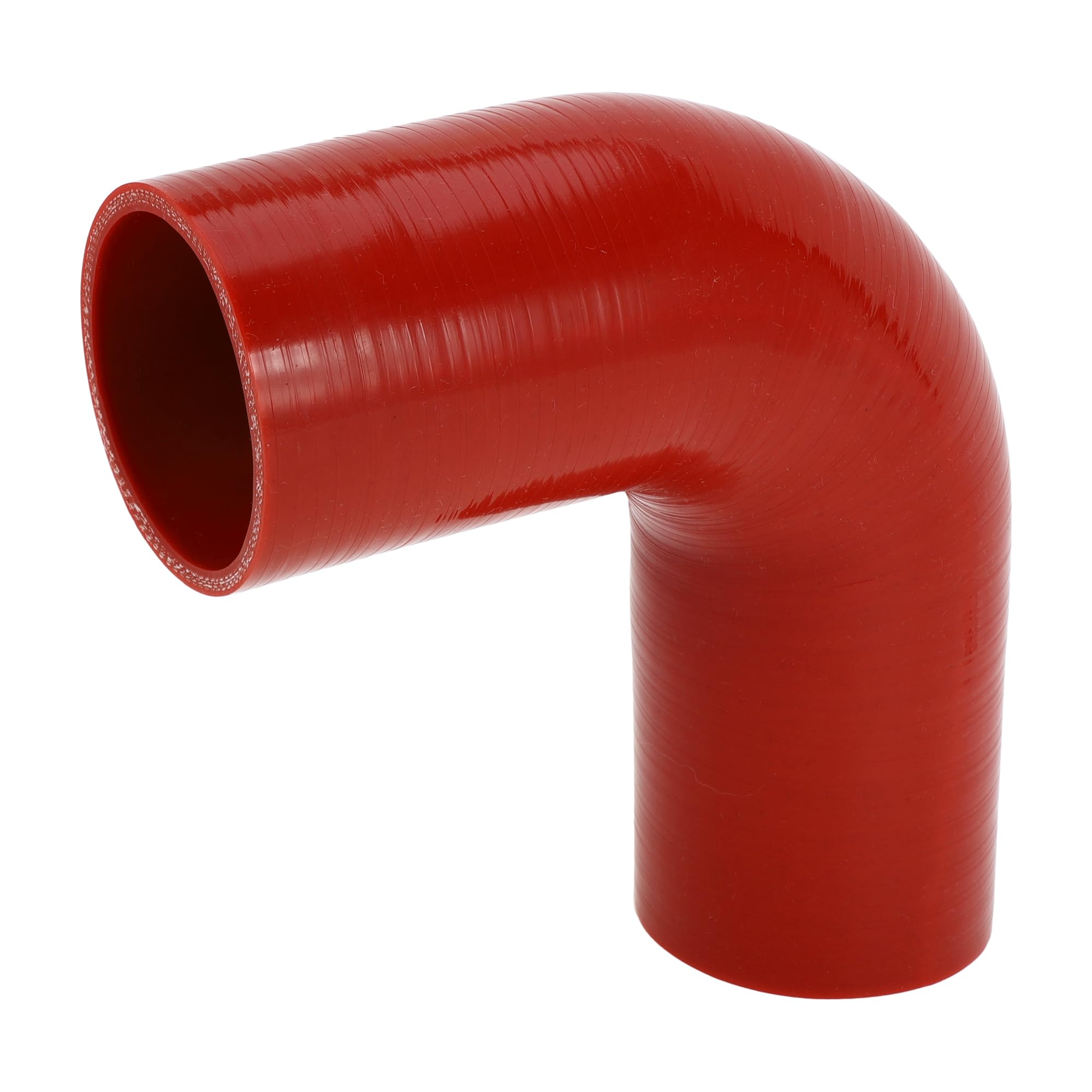 A ABSOPRO 1 Pièce 70Mm/2.76" Id 150Mm/5.91" Longueur 90 Degrés Tuyau De Silicone Rouge Pour Voiture Refroidisseur Tuyau Universel
