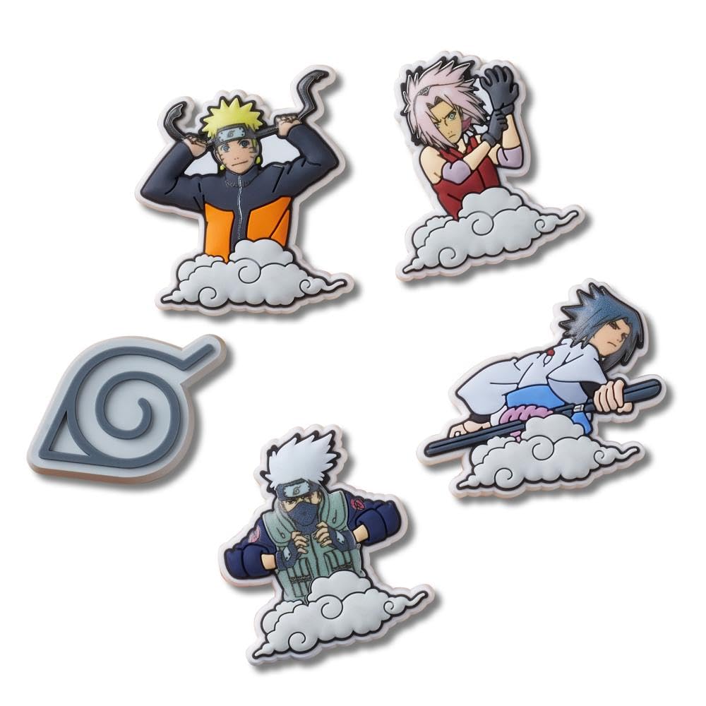 Naruto Uzumaki 5-Pack Jibbitz by CROCS