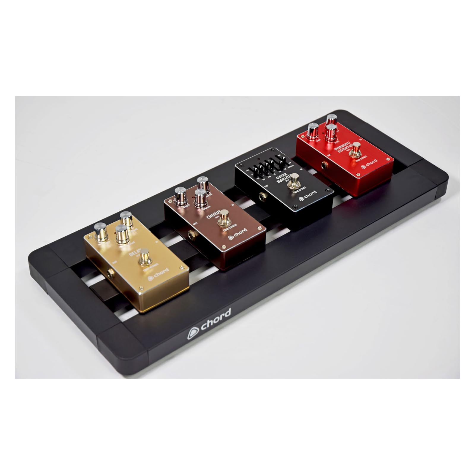 Pedale Chorus Chord CH-50 per Chitarra con Controlli Depth Speed Volume, Effetto Chorus Analogico Compatto 9V