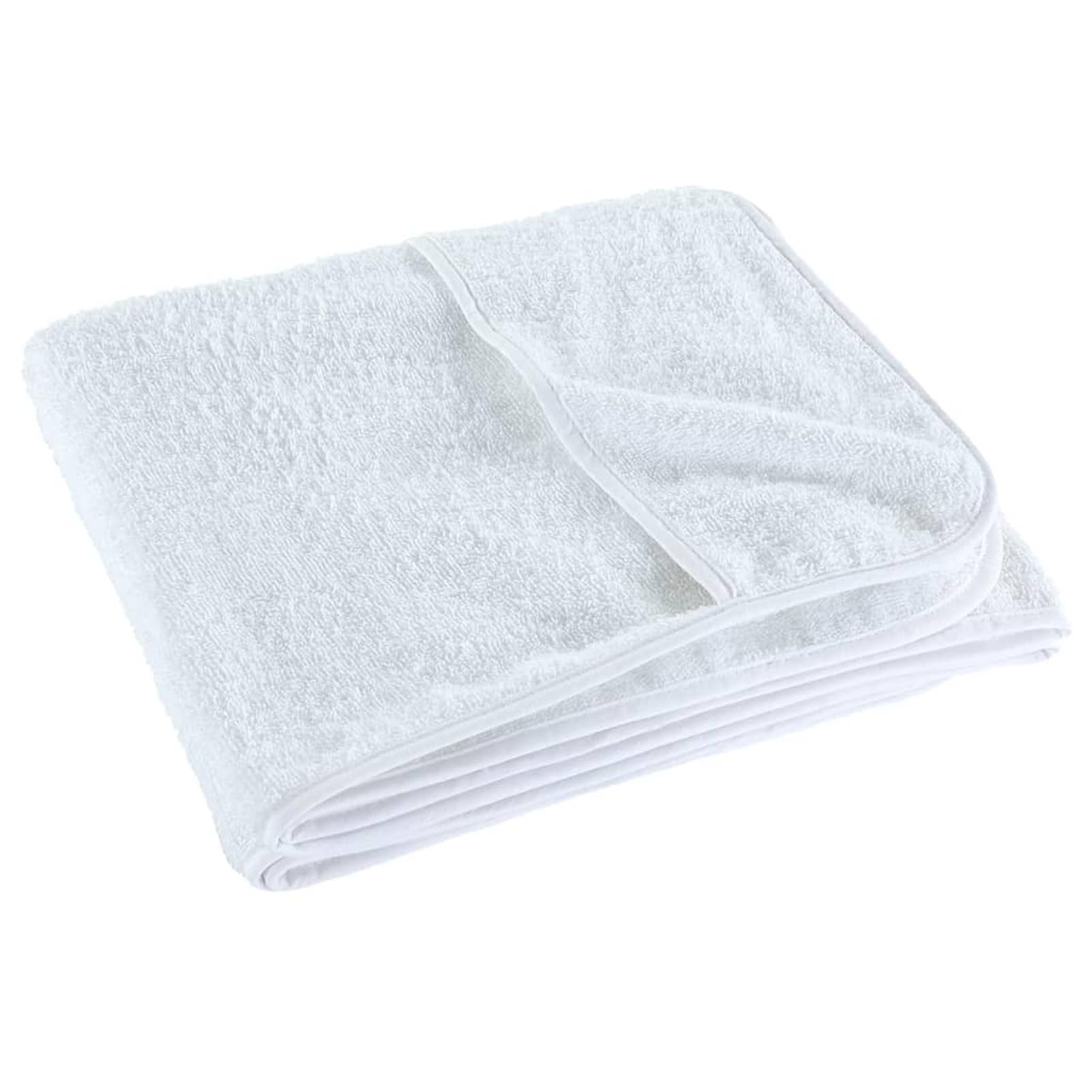 Asciugamani da Spiaggia 2 pz Bianchi 75x200 cm Tessuto 400 gsm,Telo Mare Microfibra – Leggero,fine e ad Asciugatura Rapida - Asciugamano Microfibra Grande - Telo Mare XXL - 100% Riciclato