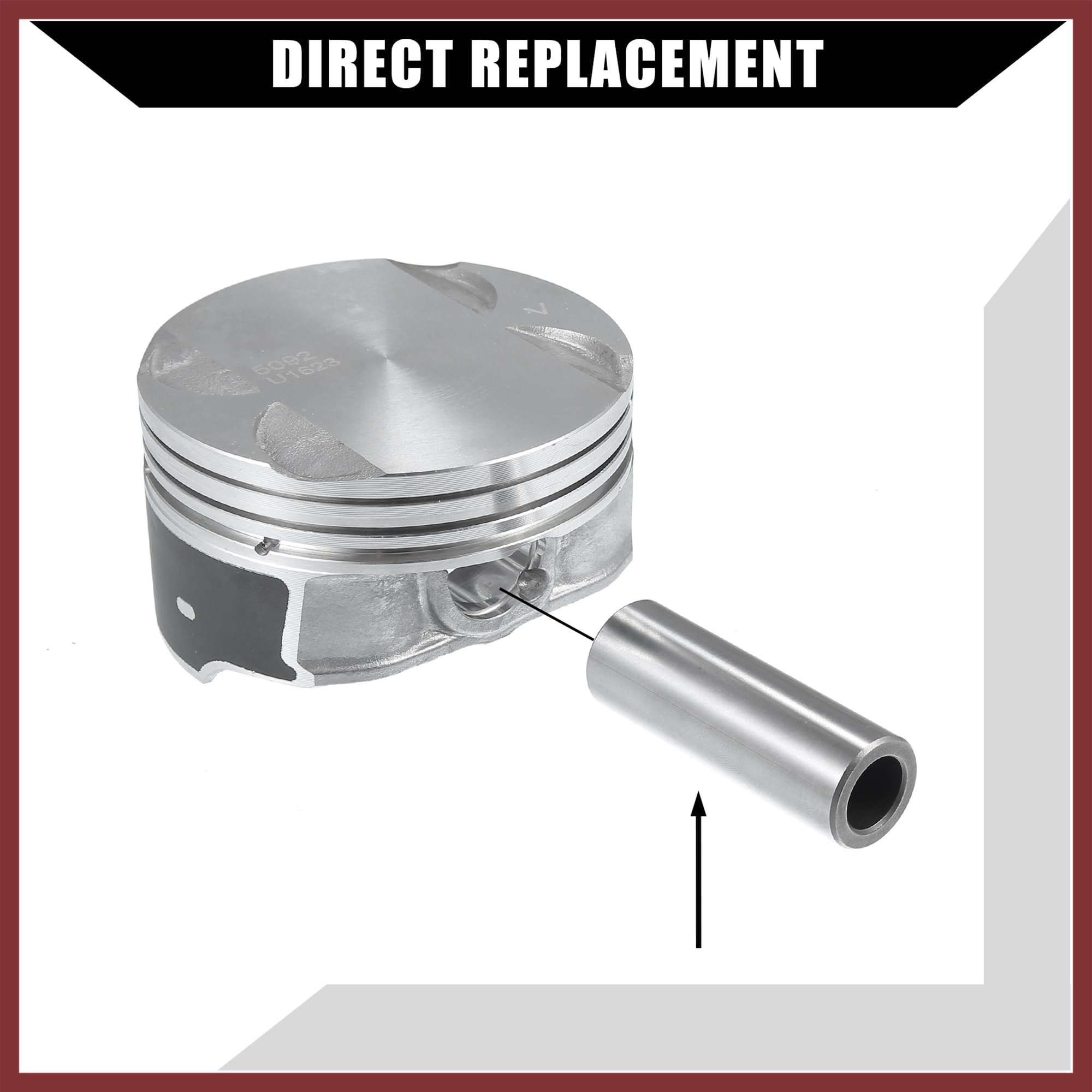 Piston Pin Assembly Engine Piston And Pin Assembly Engine Piston & Pin Assembly Kit For ...