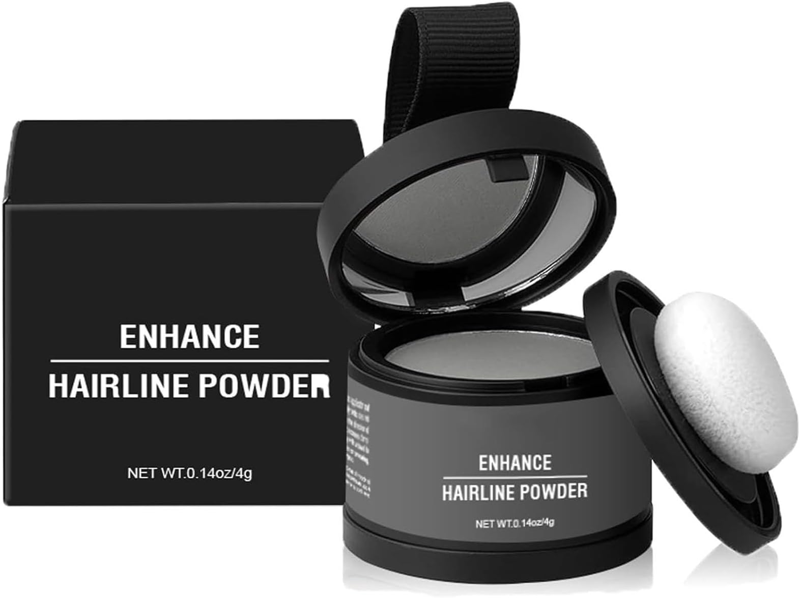 𝐕𝐞𝐫𝐨𝐧𝐧𝐢 Enhance Hairline Powder, 𝐕𝐞𝐫𝐨𝐧𝐧𝐢 Hairline Powder,Hairline Powder, Enhance Hairline Powder, Hairline Powder Instantly Conceals Hair (Gray)