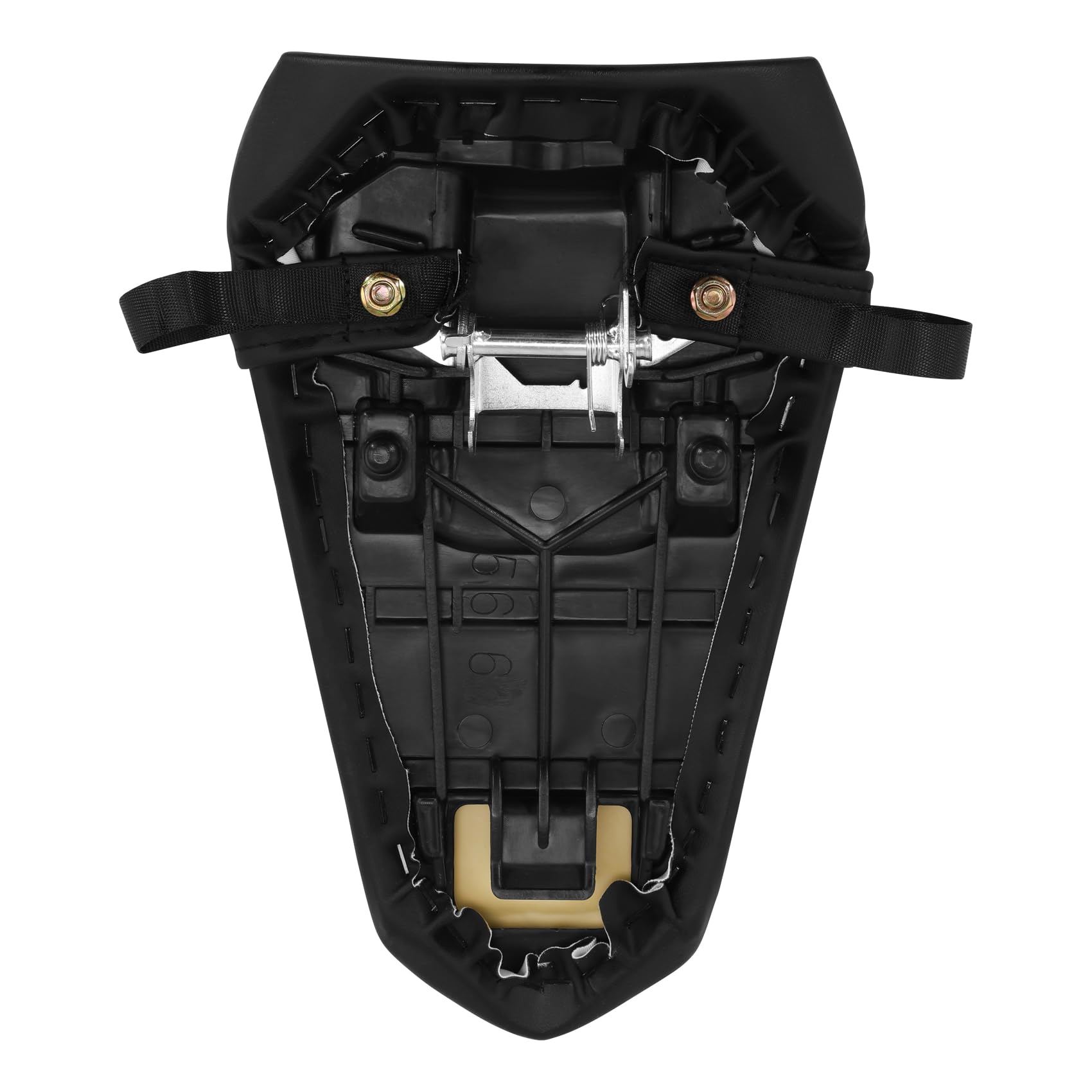 Amazon | HUILI-JPHOME ブラック リア パッセンジャー タンデム シート