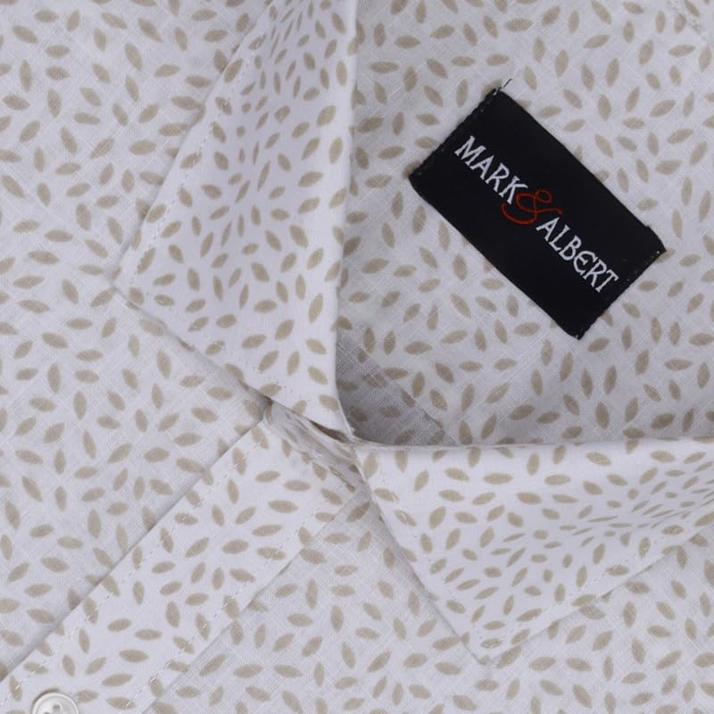 Image of Men's Half Sleeve Linen Shirt