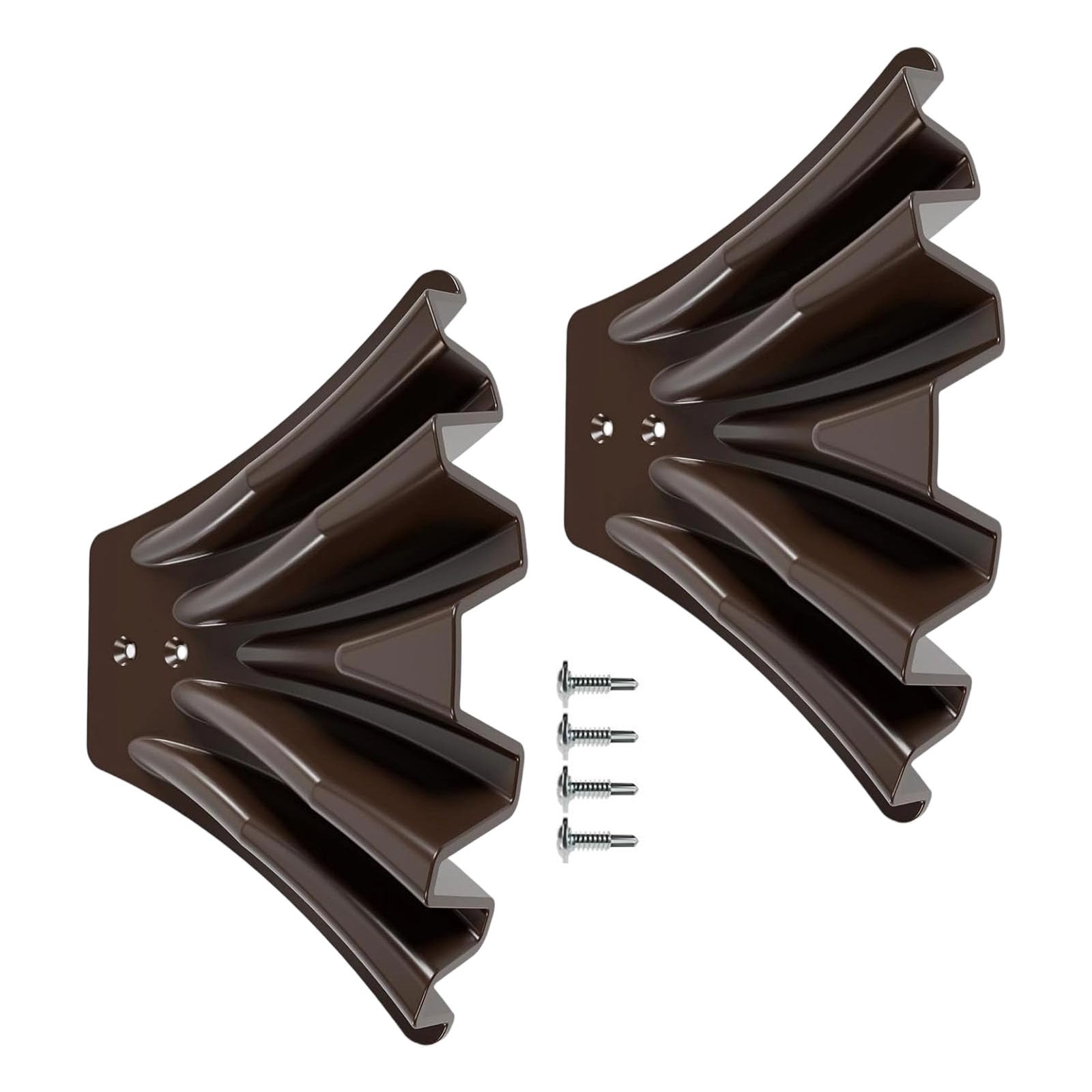 PIEXANGH 2Pcs Gutter Downspout Diverter Downspout Block Basement Water Diverter Rainwater Disperser Tool for Rainwater Dispersal