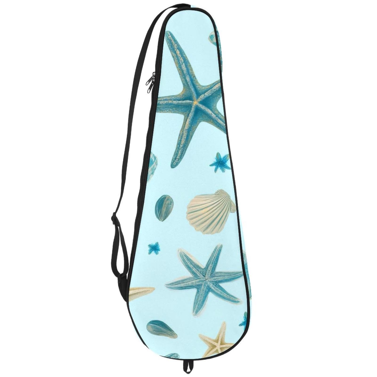 Funda para raqueta de bádminton acolchada con correa de hombro ajustable
