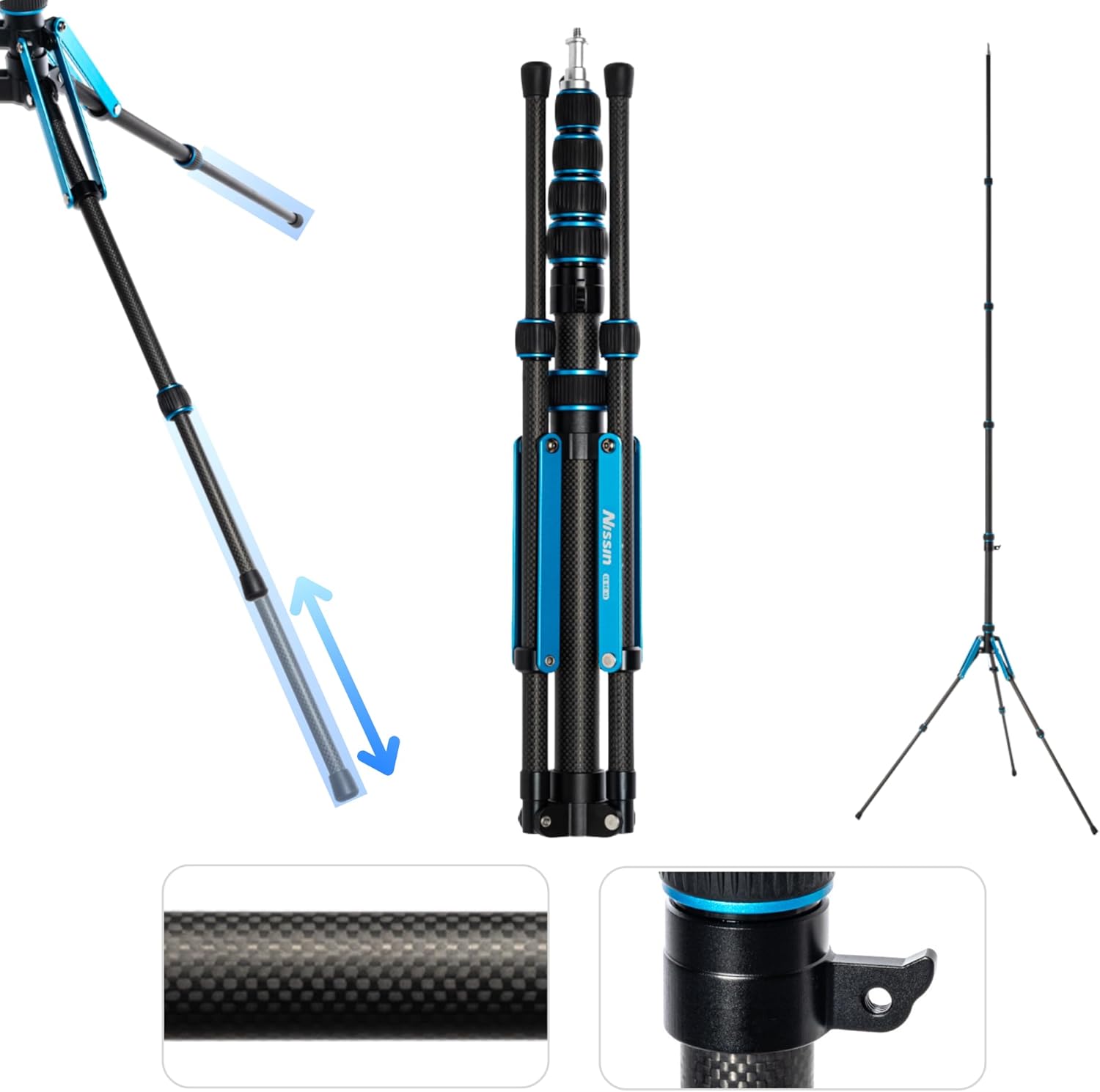 ニッシンデジタル Nissin スーパーライトスタンドミニ セット LS-20CS