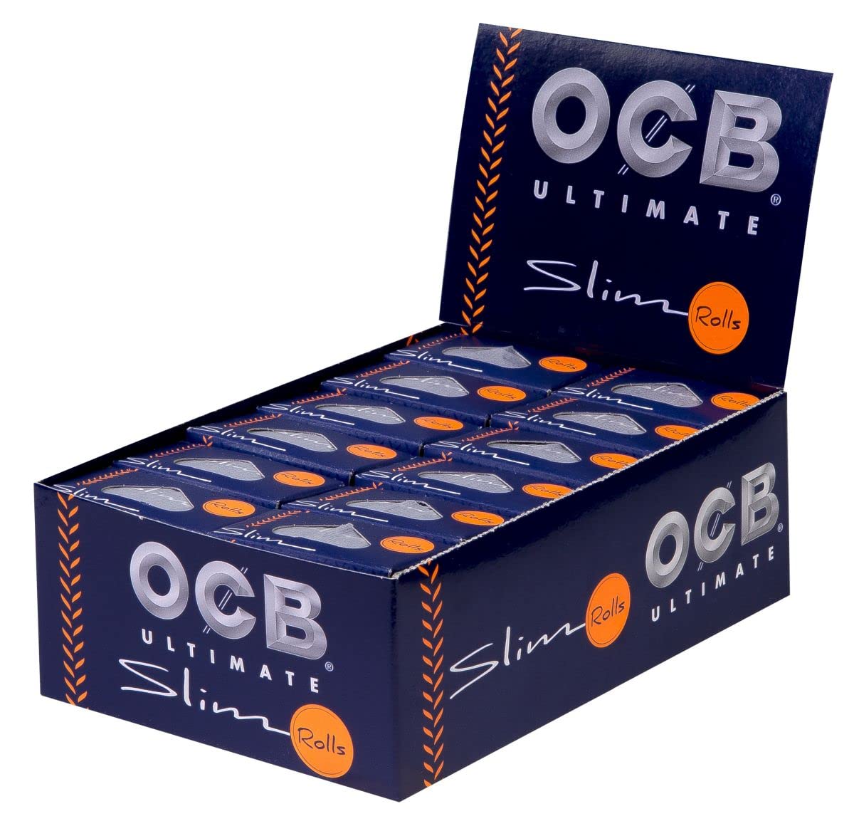 OCB Ultimate Rolls Endlospaper 4m ultradünn 3 Boxen (72 Rolls)