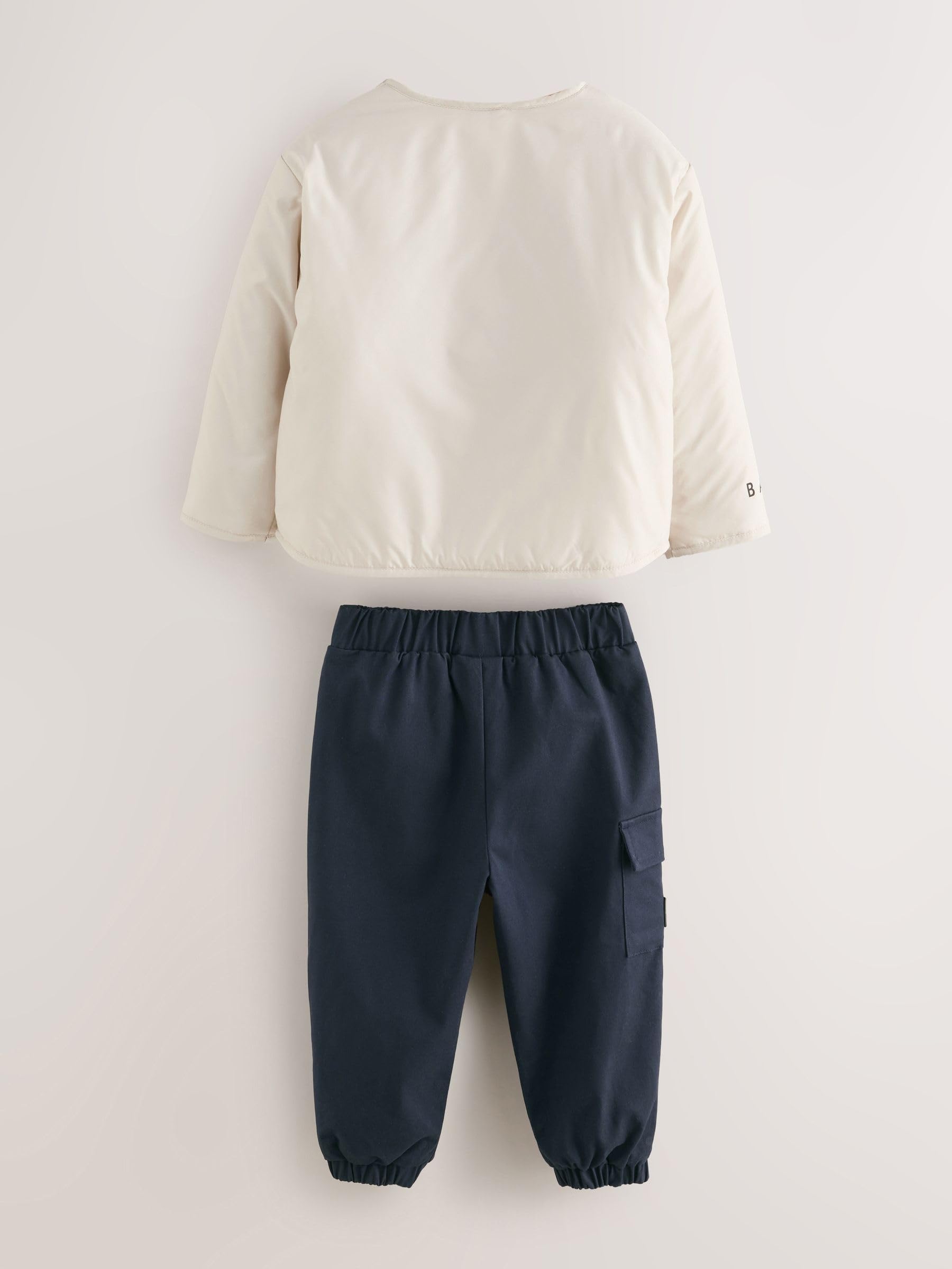 Baby Jungen Bomberjacke, T-Shirt und Jogginghose, Set