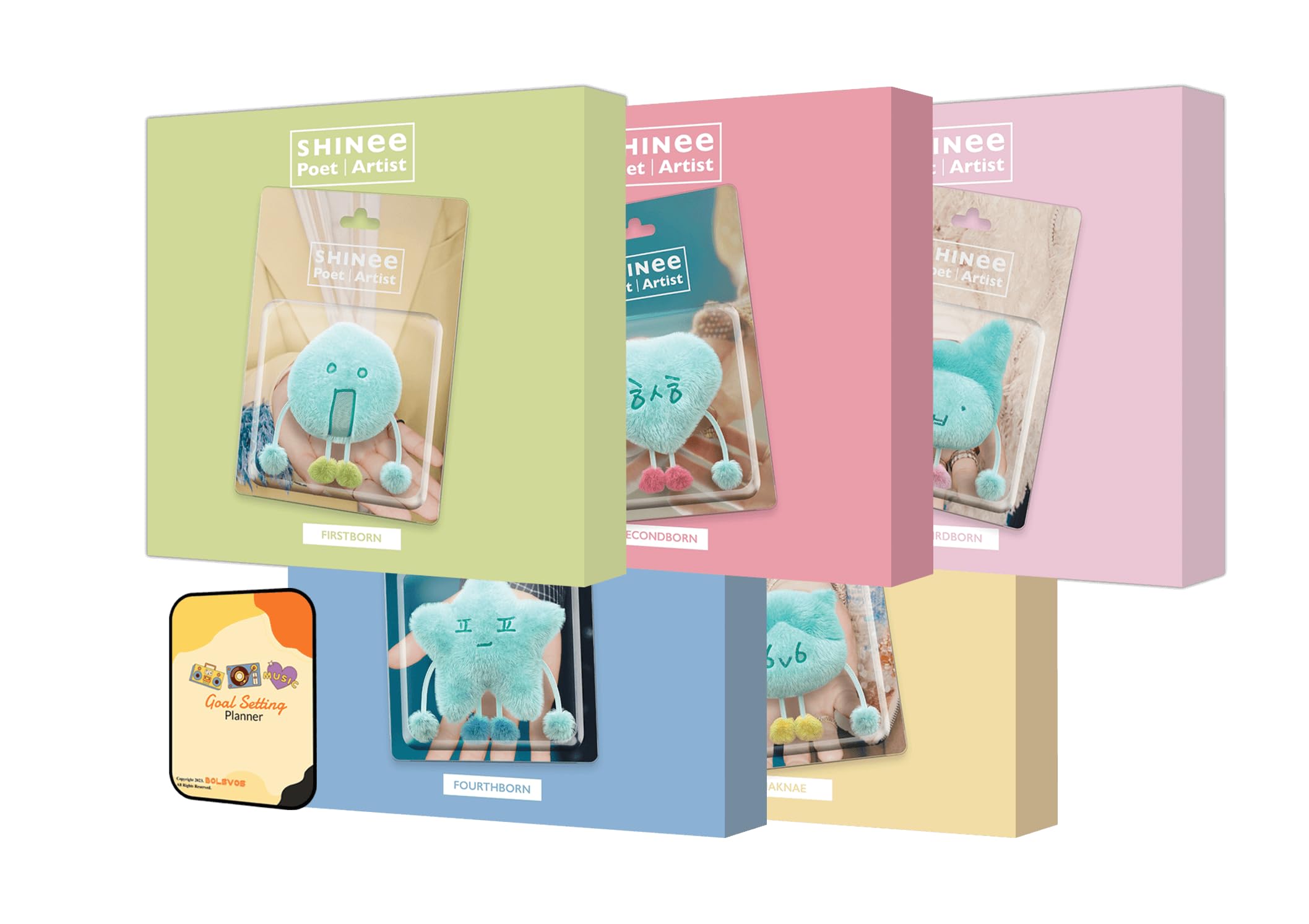 Bolsvos Smart Album Random Ver Poet/Artist Shinee Album [Smart Album Random Ver]+Pre Order Benefits+Bolsvos K-Pop Inspired Freebies