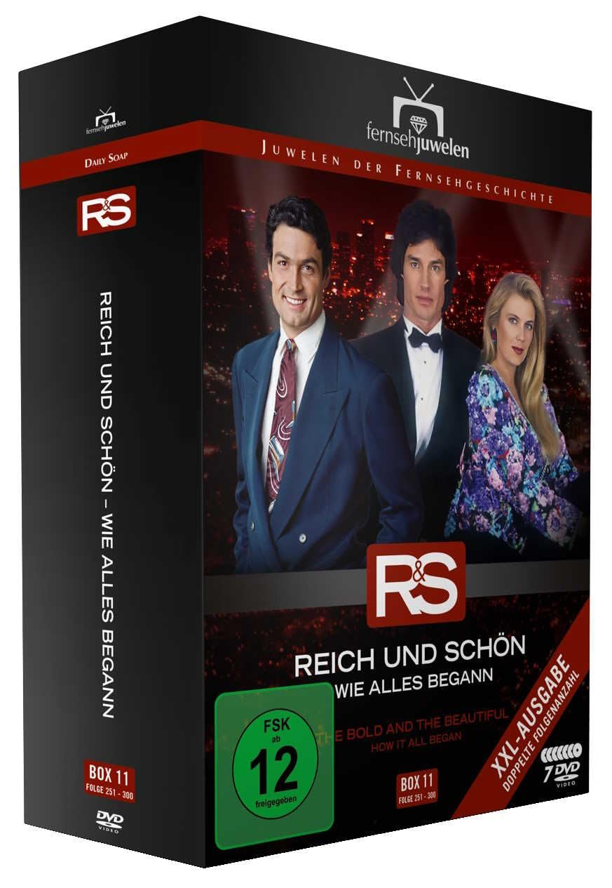 Reich und Schön Box 11: Die klassischen Folgen 251-300 XXL-Ausgabe 50 Folgen 7 DVDs