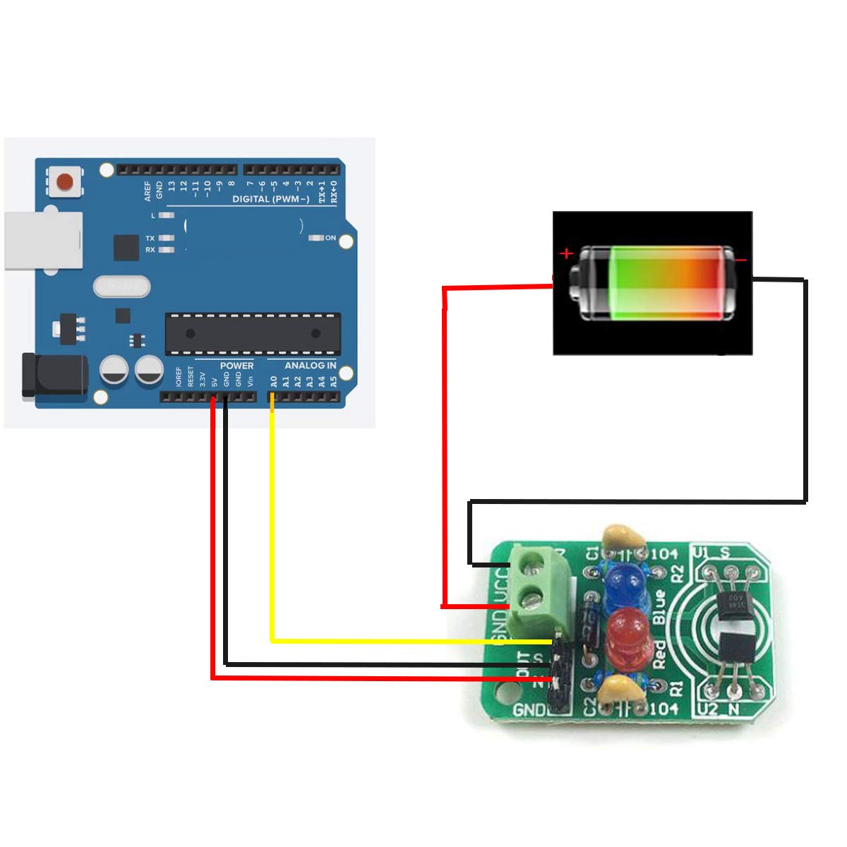 Ss41f Arduino SS40AF SS41F SS49E A3144E Sensor Pack 80Pcs Hall Sensor Kit | 8 Types ...