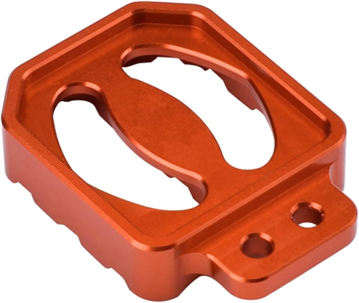 Motorcycle Rear Foot Brake Lever Pedal Enlarge Extension Pad Extender Compatible With KTM ADV 390 Adventure,ADV 790/890 Adventure/R/S,690 Enduro R,690 SMC R,1290/1190/1090/1050/990/950 (orange)