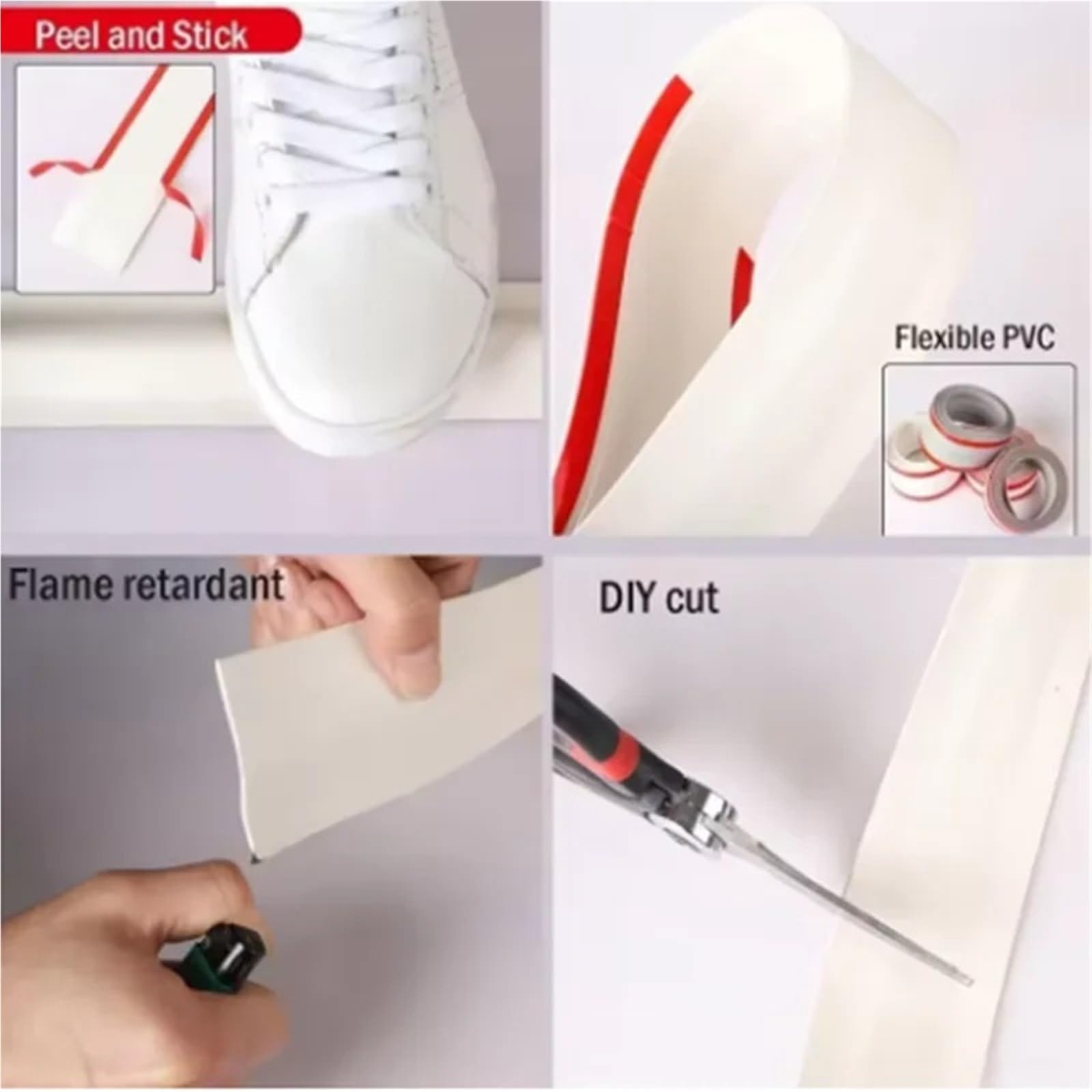 caNaleta Cables Pared Adhesivo 1 Unidad de m, 3 y 5 PVC, autoadhesiva, for Bandeja portacables Superficie, con Cubierta Anti-pisoteo conducto Decorativo for Cables Expuestos(Black,5.5cm,3.0M)