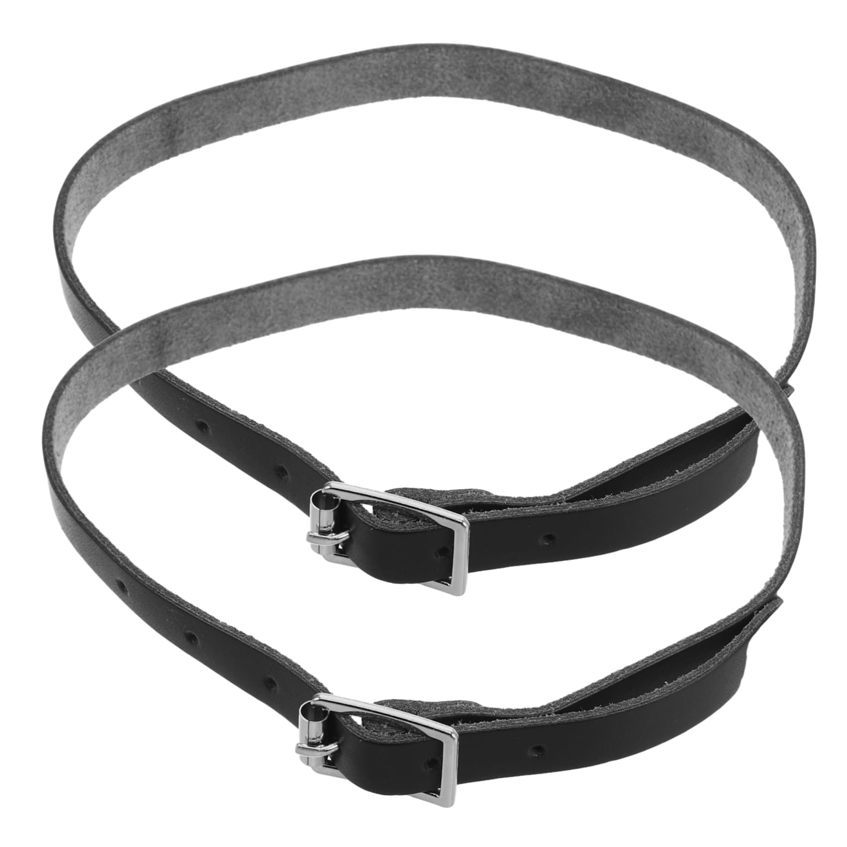 BCOATH Decorative Spurs for Boots PU Coated Straps with Stainless Steel for Western Cowboy Boots and Horse Riding Durable and Lightweight Secure Attachment for Enhanced Efficiency