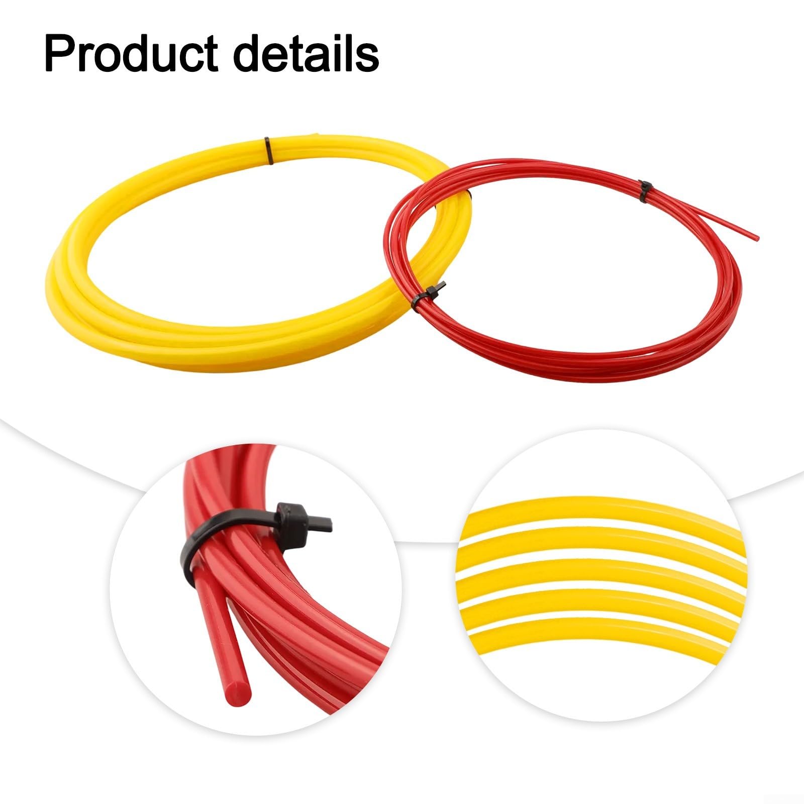 ReachMall Cintreuse de tubes en cuivre pour climatisation, kit de cintrage en plastique PE pour tuyaux isolés de diamètre 1/4 et 1/2