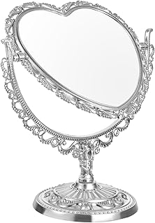 Espejo de mano de tocador de doble cara, espe...