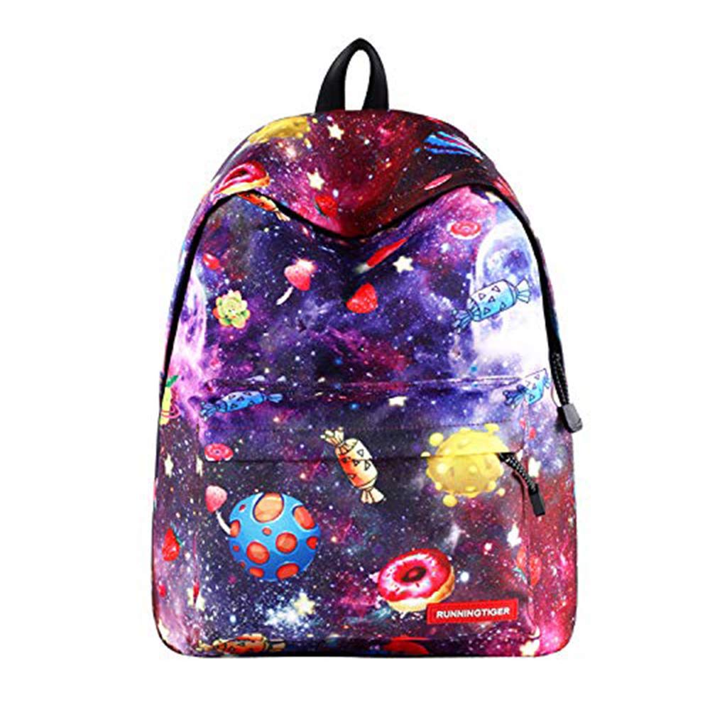 Sac à dos Galaxy Chat pour collège et loisirs style décontracté - 6