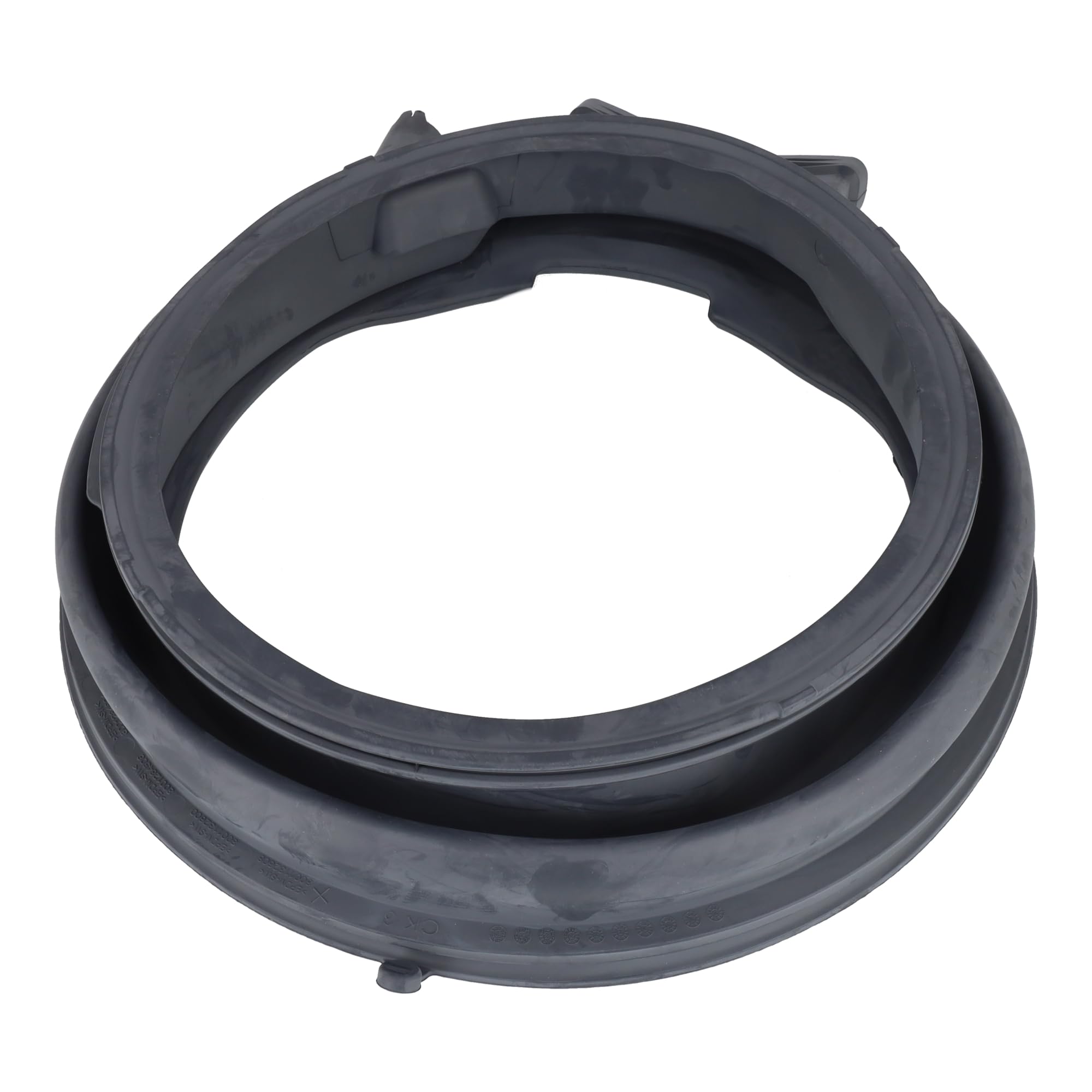 sparefixd Junta de goma para puerta para lavadora Bosch
