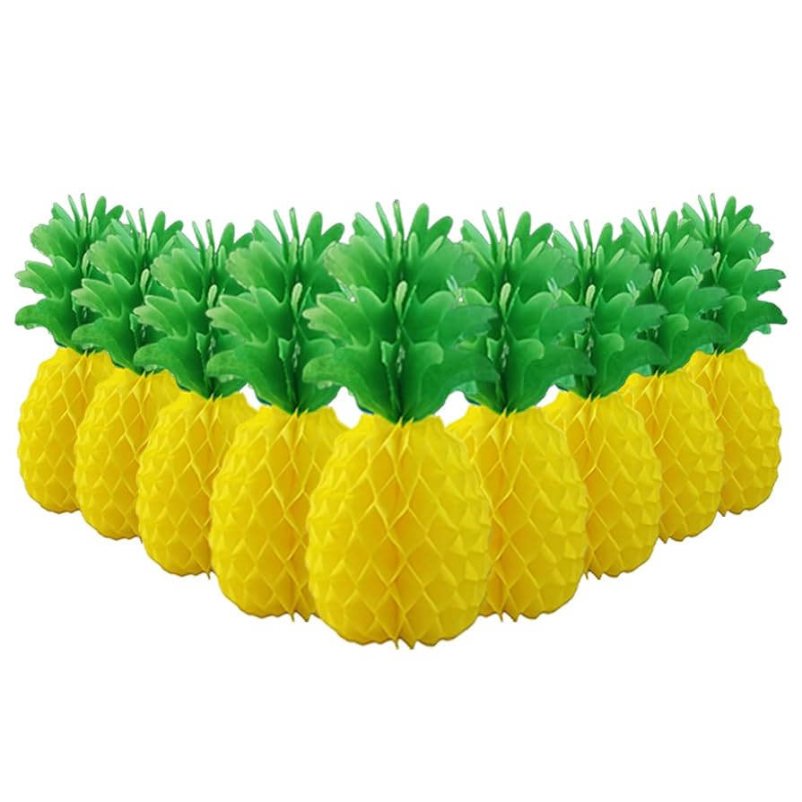Centro De Mesa Con Forma De Piña