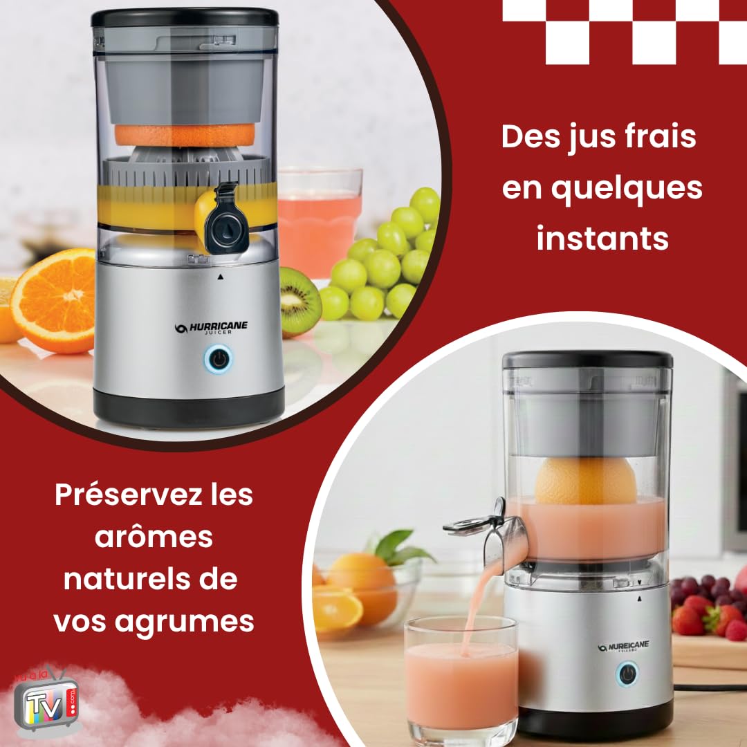 VENTEO - Extractor de Jugo Versátil | Batidora Batidora Performant para Preparación Frutal | Extracción para Uso Doméstico | Solución Dedicada a Jugos Frescos y Preparaciones Nutricionales.