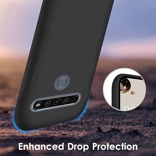 Miniatura 5 de Styletify Funda de teléfono personalizada para LG k61, collages de múltiples imágenes, funda personalizada con texto fotográfico, funda protectora a